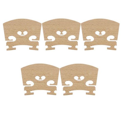 Violin Bridge 10PCS for 4/4 Full Size Violin Accessory Maple Wood Eexquisite — image 1