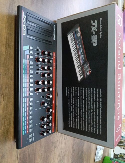 Roland Boutique JX-03 Desktop Synth Sound Module - boxed clean working tested  — image 1