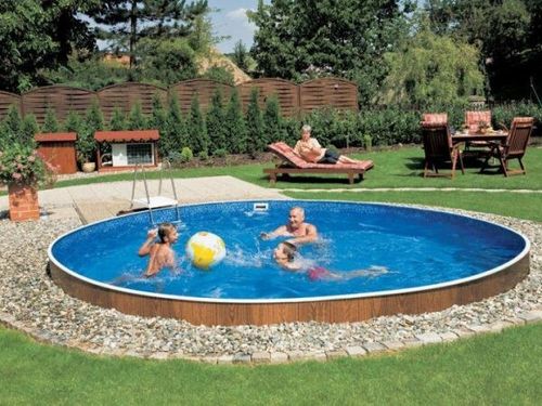 ABOVE GROUND SWIMMING POOL 15FT ROUND INGROUND  — image 1