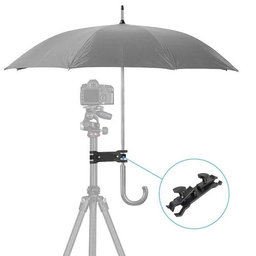 Outdoor Camera Umbrella Clamp Umbrella Holder Clip Tripod Umbrella Clamp Holder — image 11