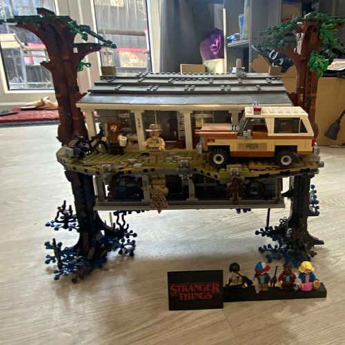 Deconstructed LEGO Stranger Things Upside Down Set No Box No instructions 