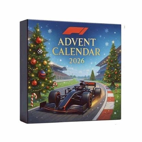 For F1 Team 2026 Advent Calendar Christmas Gift 24 Days Countdown 2D Blind Box
