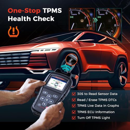 Autel MaxiTPMS TS408S Tire Pressure Sensor Program TPMS Relearn Diagnostic Tool — image 4