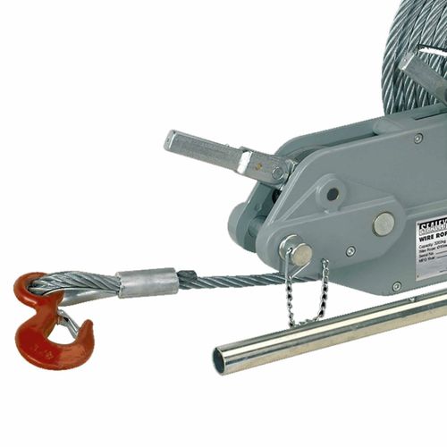 Sealey Wire Rope Puller 3200kg Max Line Force Extra Control Heavy-Duty Hook — image 7