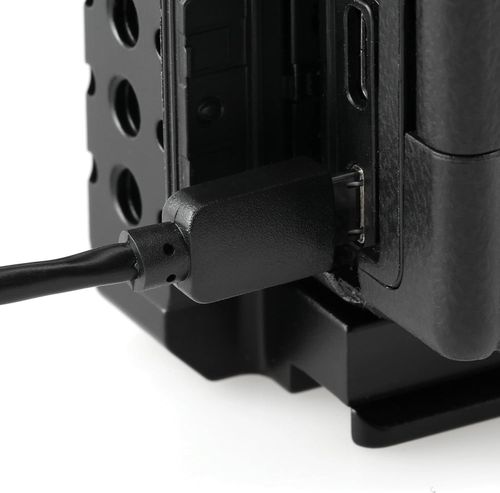 14in Timecode Cable for Sony FX30 A7S3 A1 Tentacle SYNC E 3.5mm TRS to Micro USB — image 4