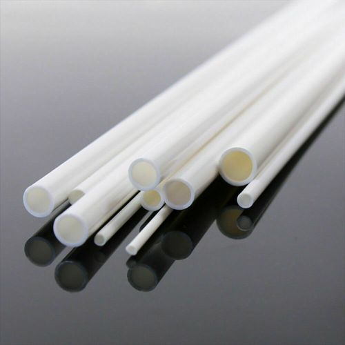 2mm to 6mm White ABS Plastic Hollow Tube Round Rod DIY Model Craft Length 250mm — image 7