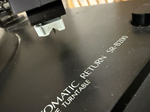 Sansui SR-B200 Automatic Return Belt Drive Turntable Needs A New Belt — image 8