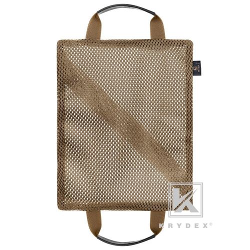 KRYDEX Tactical Mesh Pouch Set Modular Storage Organizer Pockets Coyote Brown — image 12
