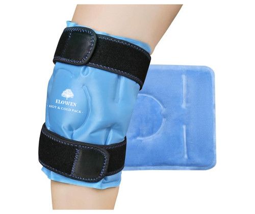 Knee Ice Pack Wrap Reusable Hot Cold Gel for Pain Relief Therapy