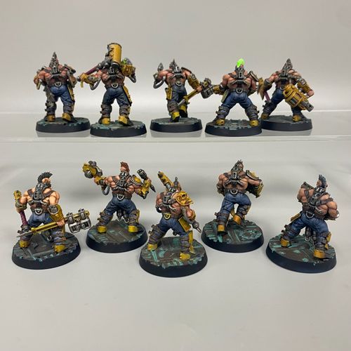 GOLIATH NECROMUNDA GANG WARHAMMER 40K 40,000 GANGERS UNDERHIVE GAMES WORKSHOP — image 3