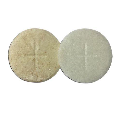 Church Altar Bread, Peoples Communion Wafers 1 1/8" Plastic Containers of 1000 — image 2