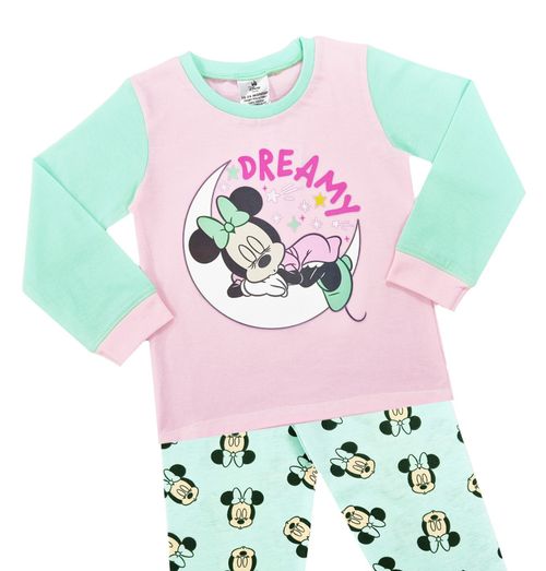 Baby Girl Minnie Mouse Pyjamas Disney Pink Green Nightwear 6 - 24 Months — image 6