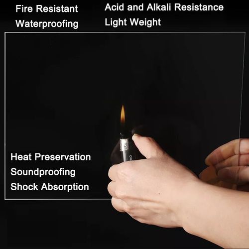 Translucent PVC Plastic Sheet Thin Clear Plastic Panel PVC Plat Thick 0.3mm-2mm — image 5