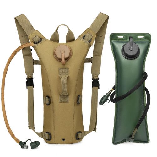 3L Camelbak Camping Backpack Bladder Tactical Hydration Hiking Bag Pack Water