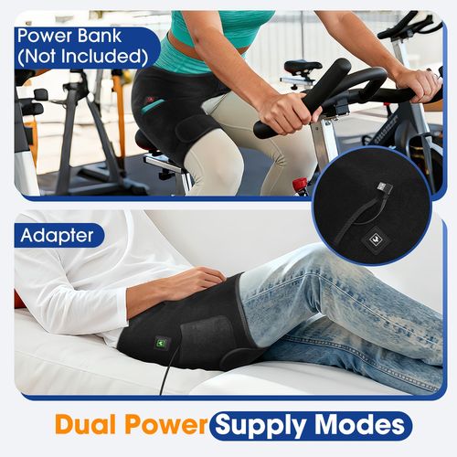 660nm Red Light Therapy Hip Wrap for Sciatica & Hip Pain Relief 3 Heating Levels — image 14