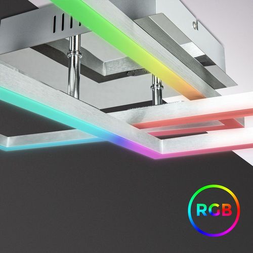 WiFi Ceiling Light LED RGB Dimmable CCT Smart Home Lamp Remote Control App 48W — image 3