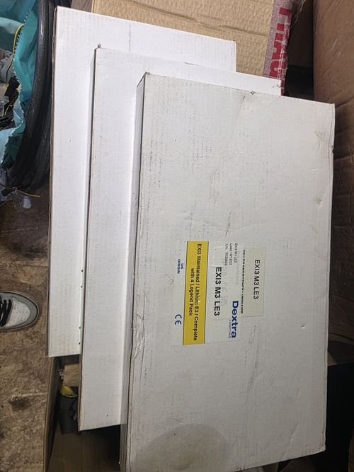 Dextra Emergency Exit Sign Light EX13 M3 LE3 — image 2