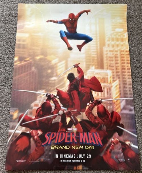 Spider-Man Brand New Day Movie Poster Print A2 sent rolled promo  official