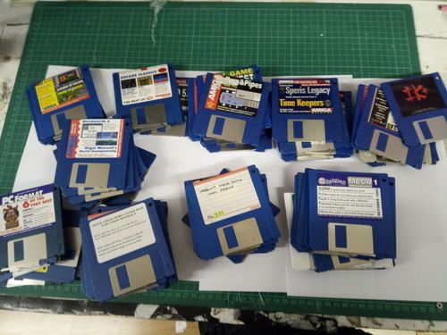 Floppy Disk 3.5" Bundle Used x 50 - Mostly Amiga Disks — image 6