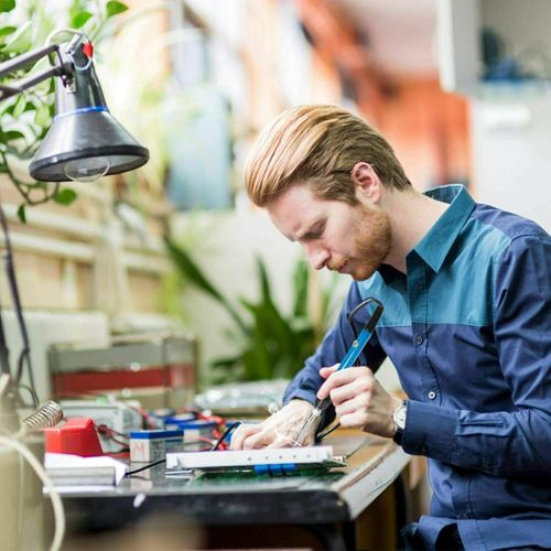 60W  Electronics Welding Solder Irons Tool Adjustable Temp Soldering Iron Kit UK — image 8