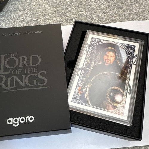 Agoro The Lord of the Rings Boromir Pure Silver Card 0196/0600 LOTR tier 2