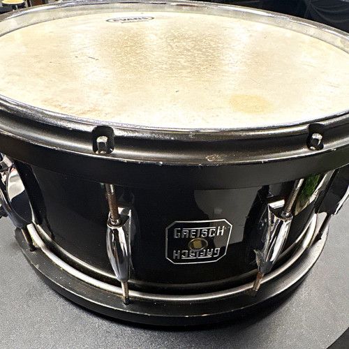 Gretsch S1-6514-BS 14in Steel Snare Drum Set Snare w/ Carrying Case