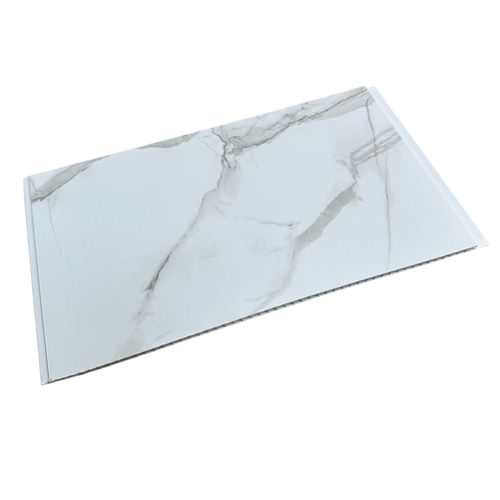 White Marble Matt Bathroom Wall Panels Shower Cladding PVC Kitchen Ceiling — image 12