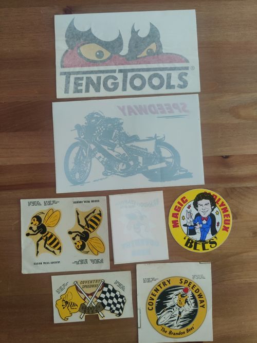 Vintage Coventry Bees stickers — image 1