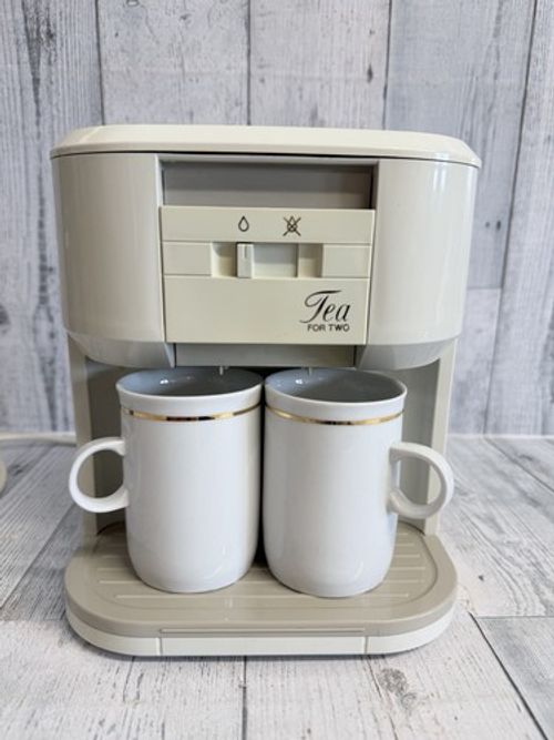 Philips Tea for Two 5192 Teasmade Vintage 1980s Retro With Mugs Working Prop