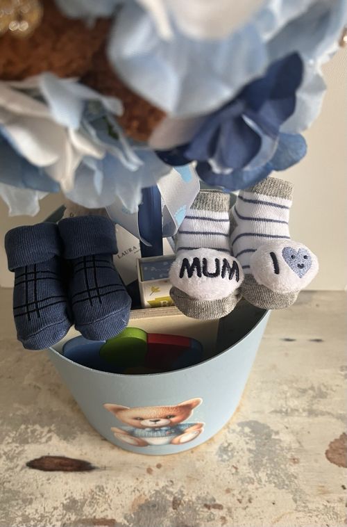 Baby Boy Gift Hamper | New Baby Gift Set | Baby Shower Gift | Newborn Gift — image 2