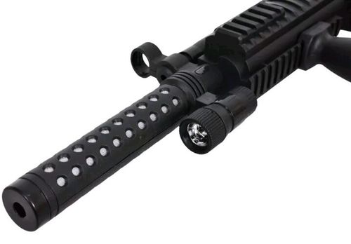 Kids Mp5 Squid Gun Flashing Lights & Sounds Boys Girls Army Role Play Uk — image 9