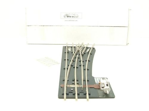 Maldon Track O Gauge F8, RH Right Hand 38" Radius Point 3 Rail With C/Plates — image 5