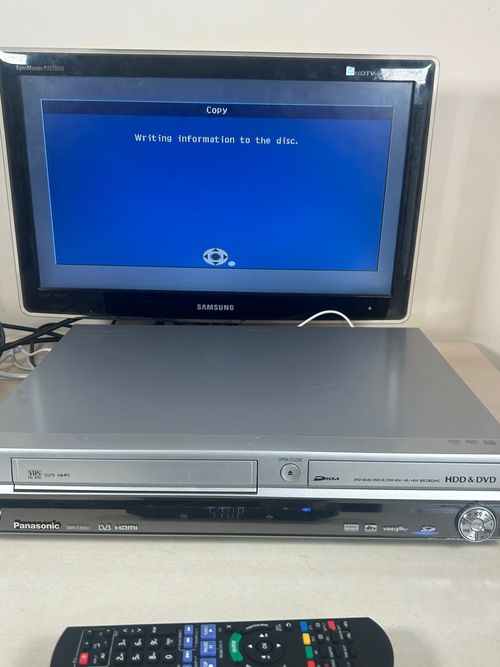 Panasonic DMR-EX95V 250GB HDD VHS DVD Recorder Combi HDMI Freeview — image 5