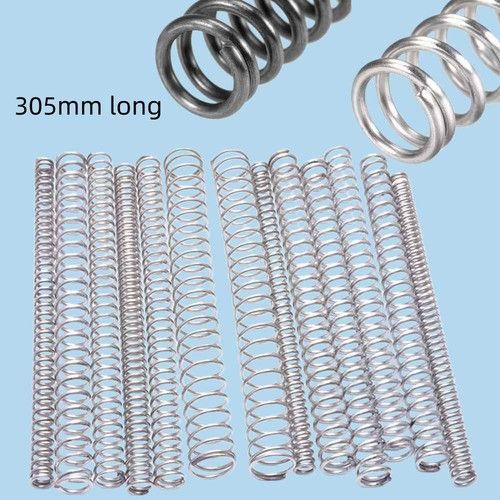 Compression Spring Various Size 3-60mm Diameter & 305mm Length Pressure Small