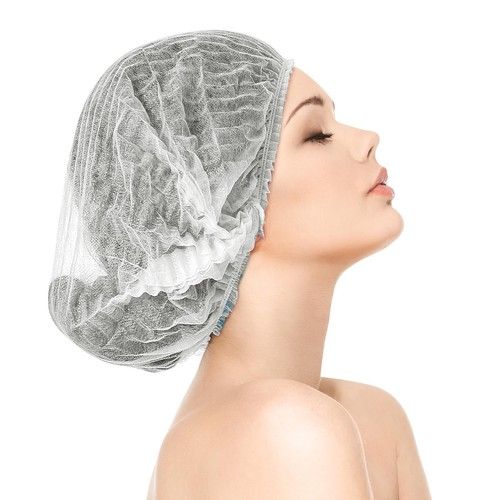 100-1000PCS Disposable Mob Caps Non Woven Catering Kitchen Hair Nets UK