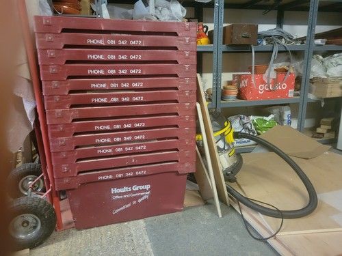 Heavy Duty Plastic Storage Crates Stackable