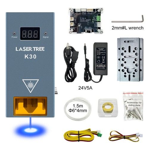 LASER TREE 20W 30W 40W 60W Optical Power Laser Module for Wood Cutting Engraver