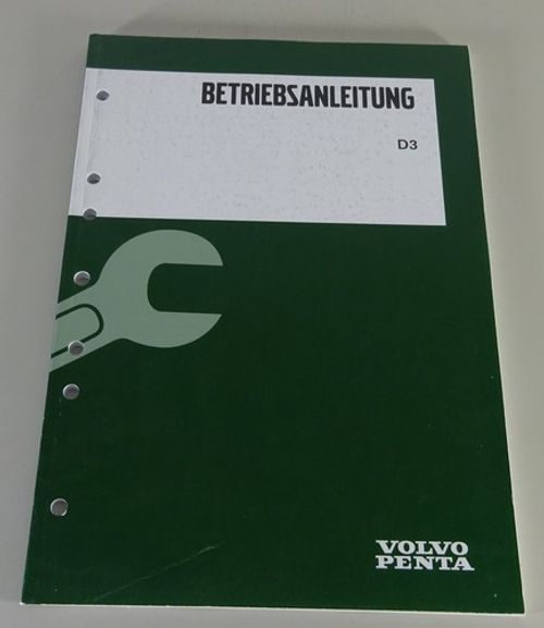 Owners Manual Volvo Penta D3 engines D3-110i-F to D3-220A-F status 01/2012