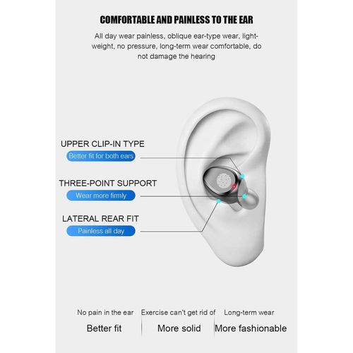 Wireless Earbuds Ear Buds Bluetooth 5.3 Charging Case iPhone Samsung Android TWS — image 9