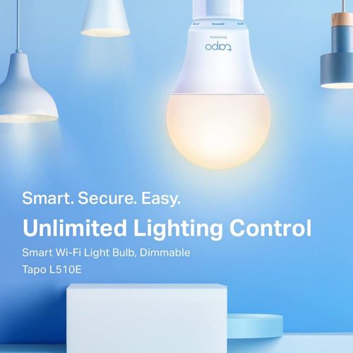 Tapo L510E 2-Pack E27 Smart Bulb Dimmable Warm White LED, 806 Lumens 60W — image 2