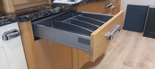Soft Close Kitchen Drawer DBT - 270mm Deep x 95mm High x 600mm Wide