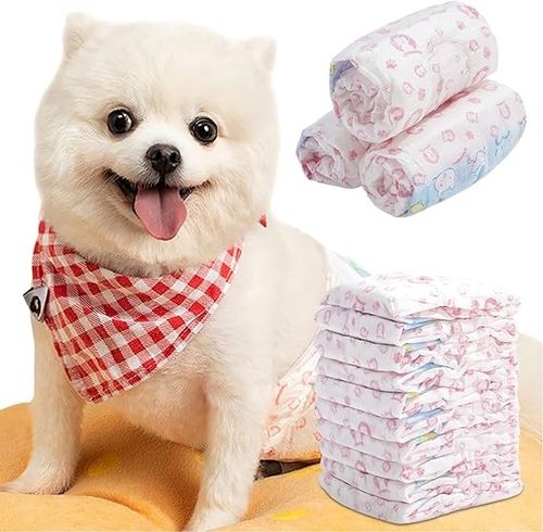 Disposable Dog Nappies Leak Proof Male Female Puppy Sanitary Incontinence Pants — image 4