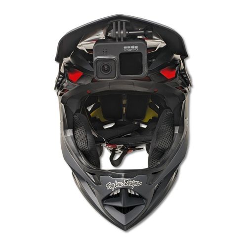 TLD Troy Lee Designs D4 Helmet Under Visor Mount GoPro DJI Osmo Insta360 Camera — image 4