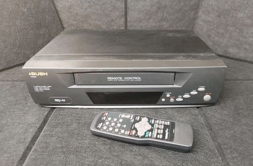 Bush VCR902 VHS Video Recorder/ Player With Remote Control TESTED  — image 4