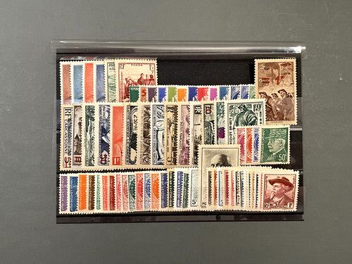 France Stamps - Complete Year 1941 - Mint Never Hinged - MNH