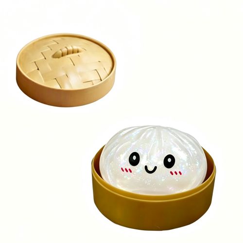 Large/Big Glitter Dumpling Squishy Toy Mystery Blind Box Bun Stress Relief UK — image 1