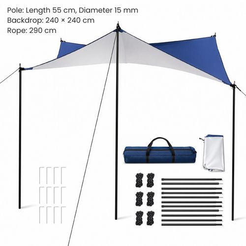 Camper Van Awning Sun Canopy Waterproof for Motorhomes — image 3