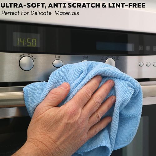 Microfibre Cloths Kitchen Towel Car Cleaning E Cloth Microfiber J Cloth Dusters — image 7