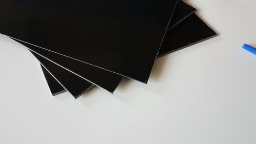 Polystyrene Plastic Sheet Solid Black 1 1.5 2 & 3mm thick Matt/Gloss Plasticard — image 5