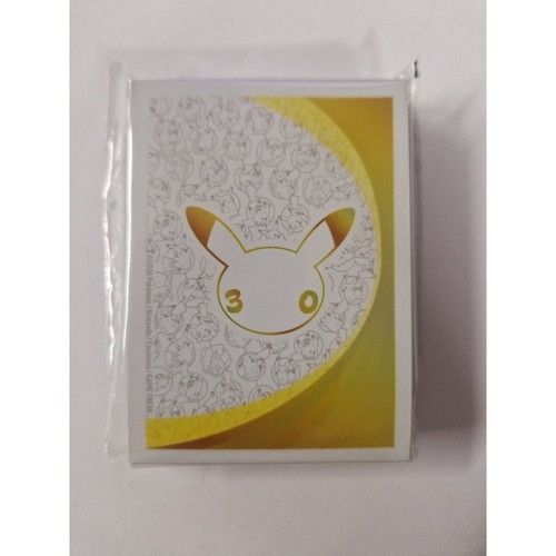 Pokemon TCG 30th Celebration Card Sleeves From Elite Trainer Box : Standard Size